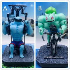 2 Styles Pokemon GK Squirtle Bulbasaur Cosplay Cartoon Collection Toys Anime PVC Figure