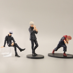 3 Styles Jujutsu Kaisen Itadori Yuji/Gojo Satoru PVC Anime Figure Toy (Opp Bag)