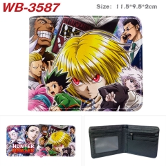 HUNTER×HUNTER Cosplay Decoration Cartoon Character Anime PU Wallet Purse