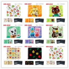 8 Styles Animal Crossing Cosplay Decoration Cartoon Character Anime PU Wallet Purse