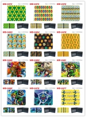13 Styles The Legend Of Zelda Cosplay Decoration Cartoon Character Anime PU Wallet Purse