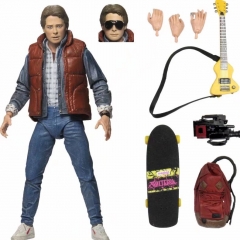 7 Inch NECA Back to the Future Cartoon Collection Model Toy Anime PVC Figure