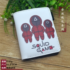 2 Styles Among Us Cartoon Cosplay Purse PU Leather Anime Short Wallet