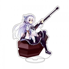 15 CM Gakuen Chaika Cartoon Collection Model Anime Acrylic Standing Plate