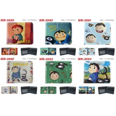 6 Styles Ranking of Kings/Ousama Ranking Cosplay Decoration Cartoon Character Anime PU Wallet Purse