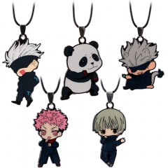 5 Styles Jujutsu Kaisen Cosplay Cartoon Alloy Necklace