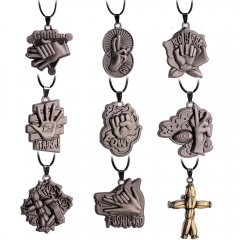 9 Styles Jujutsu Kaisen Cosplay Cartoon Alloy Necklace