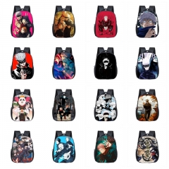 38 Styles Jujutsu Kaisen For kindergarten Student Colorful Printing Polyester School Bag Anime Backpack Bag