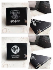 2 Styles Harry Potter Cartoon Pattern Anime PU Wallet Purse