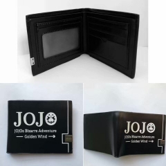 JoJo's Bizarre Adventure Cartoon Pattern Anime PU Wallet Purse