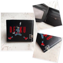 Boku no Hero Academia/My Hero Academia Cartoon Pattern Anime PU Wallet Purse