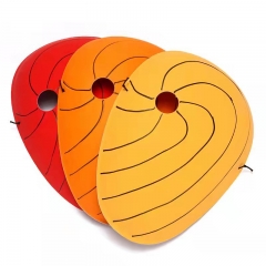 3 Styles Naruto Uchiha Obito Cartoon Character Plastic Material Anime Mask