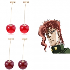 2 Styles JoJo's Bizarre Adventure Cartoon Character Cute Decorative Anime Alloy Earring