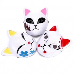 3 Styles Demon Slayer: Kimetsu no Yaiba Hashibira Inosuke Cartoon Character Plastic Material Anime Mask