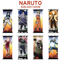 14 Styles Naruto Decorative  Wall Anime Wallscroll (40*102CM)