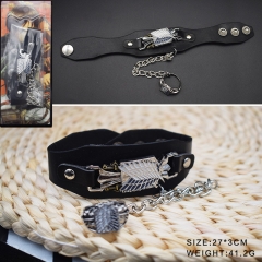 Attack on Titan / Shingeki No Kyojin Eren Cosplay  Anime Alloy Bracelet