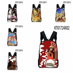 14 Styles Naruto 3D Digital Print Anime Backpack Bags
