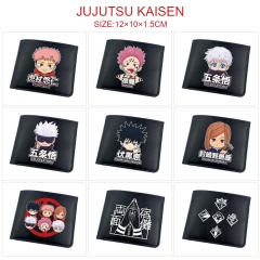 13 Styles Jujutsu Kaisen Cosplay Decoration Cartoon Character Anime PU Wallet Purse