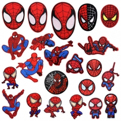 31 Styles Marvel Spider Man Decorative Cute Pattern Anime Cloth Patch
