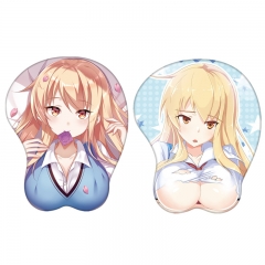 2 Styles Sakurasou no Pet na Kanojo 3D Breast Sexy Mouse Pad Silicone Wrist