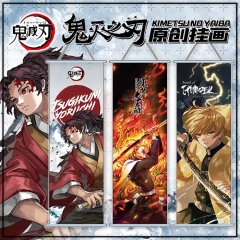28 Styles Demon Slayer: Kimetsu no Yaiba Cartoon Anime Wallscrolls
