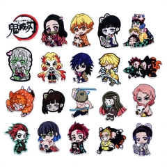 22 Styles Demon Slayer: Kimetsu no Yaiba Decorative Cute Pattern Anime Cloth Patch