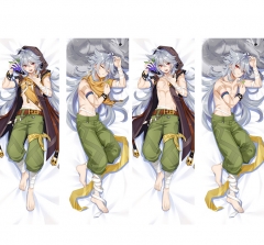 2 Style Genshin Impact Razor Pattern Bolster Body Anime Long Pillow (50*150cm)