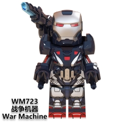 4.5CM Marvel Iron Man ABS Cartoon Model Anime Miniature Building Blocks (Opp Bag)