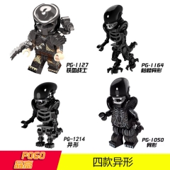 品高PG8032小丑女罗宾英雄拼装人仔积木玩具外贸混批
