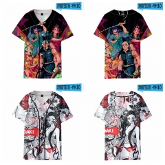 10 Styles Demon Slayer: Kimetsu no Yaiba Cosplay 3D Digital Print Anime T-shirt