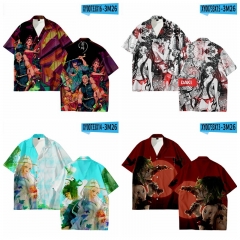 10 Styles Demon Slayer: Kimetsu no Yaiba Cosplay 3D Digital Print Anime T-shirt