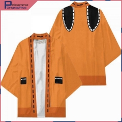 Kakegurui Compulsive Gambler Cartoon Character Pattern Cosplay Color Printing Haori Cloak Anime Kimono