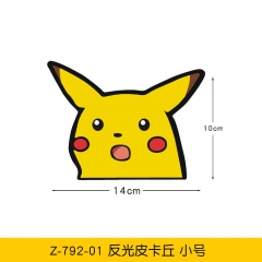 反光窥视卡通动物汽车造型装饰贴纸汽车窗户贴花反光汽车配件