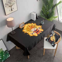 18 Styles Dragon Ball Z Polyester Printed Waterproof 3D Anime Tablecloth Cover 130*180cm
