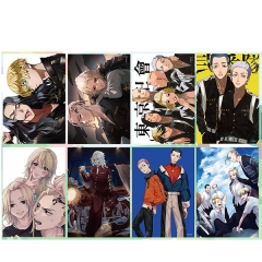 Tokyo Revengers Printing Anime Paper Posters (8pcs/set)