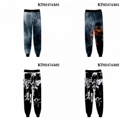 6 Styles Hellbound Cosplay 3D Digital Print Anime Pants