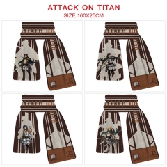 6 Styles Attack on Titan/Shingeki No Kyojin Cartoon Anime Plush Scarf (25*160CM)