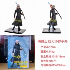 17CM One Piece Trafalgar Law Cosplay Cartoon Collection Toys Anime PVC Figure
