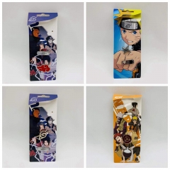 8 Styles 2PCS/SET Naruto Anime Alloy Brooch Pin