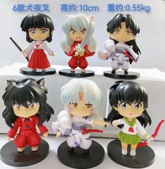 犬夜叉手办模型 站姿 杀生丸日暮戈薇 车载摆件盲盒扭蛋公仔玩具 10厘米 550克