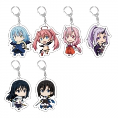 6 Styles That Time I Got Reincarnated as a Slime Anime Acrylic Keychain