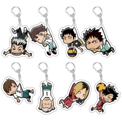 9 Styles Haikyuu Anime Acrylic Keychain