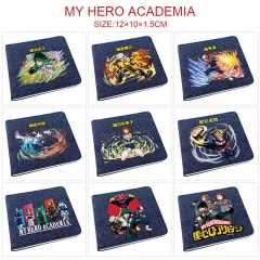 9 Styles My Hero Academia/Boku No Hero Academia Cosplay Decoration Cartoon Character Anime PU Wallet Purse