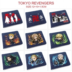14 Styles Tokyo Revengers Cosplay Decoration Cartoon Character Anime PU Wallet Purse