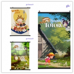 13 Styles My Neighbor Totoro Cartoon Wallscrolls Waterproof Anime Wall Scroll 60*90CM