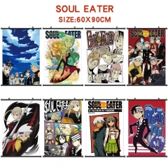 11 Styles Soul Eater Cartoon Wallscrolls Waterproof Anime Wall Scroll (60*90 CM)