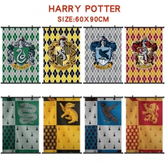14 Styles Harry Potter Cartoon Wallscrolls Waterproof Anime Wall Scroll (60*90 CM)
