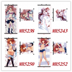 6 Styles Suou Amane Cartoon Wallscrolls Waterproof Anime Wall Scroll (40*102CM)