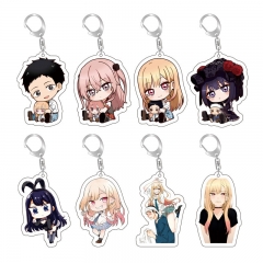 25 Styles My Dress-Up Darling Acrylic Anime Keychain
