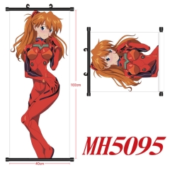 2 Styles EVA Cartoon Wallscrolls Waterproof Anime Wall Scroll (40*102CM)